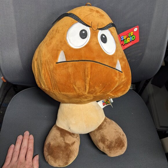Good Stuff Other - Giant Goomba 16-17" (16-17 inch) Plush - New with tag!